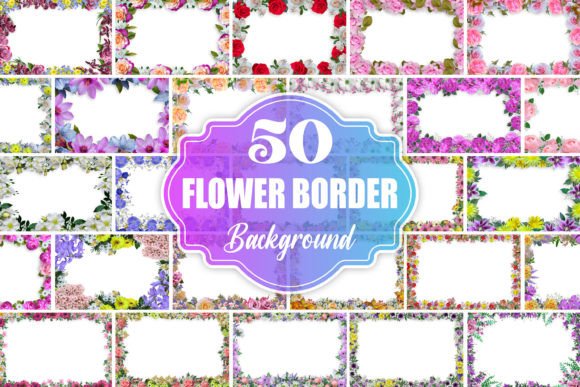 Flower Border: A Versatile Design Asset for Creative and Professional Projects