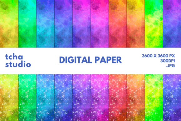 Galaxy Space Nebula Digital Papers 1: A Versatile Asset for Creative and Business Applications