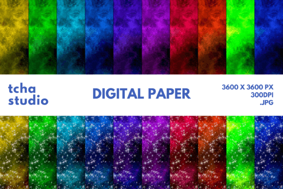 Galaxy Space Nebula Digital Papers: A Versatile Tool for Creative Businesses