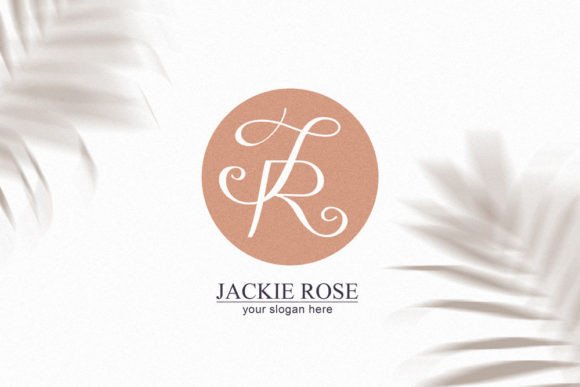 JR, RG Logo and Letter JR Monogram: A Modern Manuscript in Vector Form