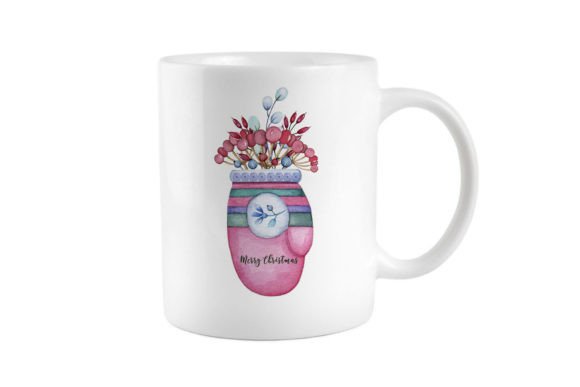 Mitten with Berries