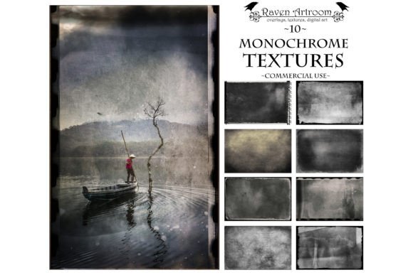 Monochrome Textures and Vintage Textures: Enhancing Creativity in Digital Art and Design