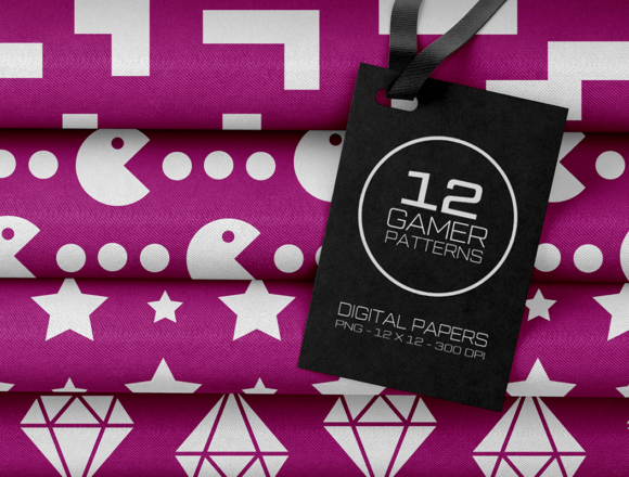 Pink Gamer Digital Papers: A Versatile Resource for Creative Projects