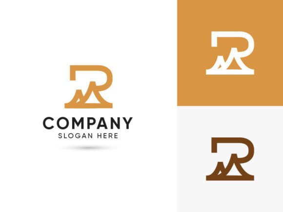 Simple Monoline Letter R Logo for Professional Branding